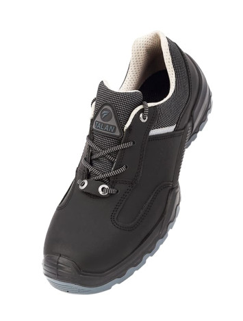Защитные рабочие ботинки Talan Outdoor 368 Black с композитным носком 200 Дж и антипрокольной стелькой. Надёжная двухслойная подошва PU-TPU, класс защиты EN S3 SRC – купить в Казахстане от производителя - Фото-2 Talan