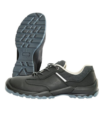 Защитные рабочие ботинки Talan Outdoor 368 Black с композитным носком 200 Дж и антипрокольной стелькой. Надёжная двухслойная подошва PU-TPU, класс защиты EN S3 SRC – купить в Казахстане от производителя - Фото-3 Talan