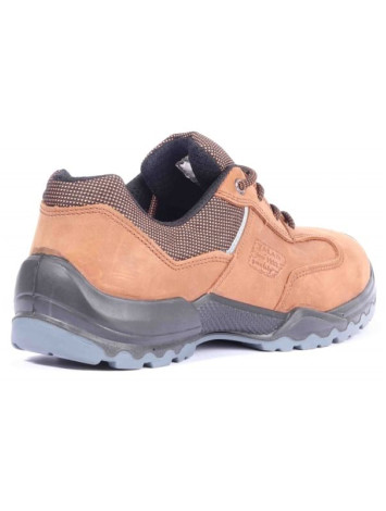 Защитные рабочие ботинки Talan Outdoor 368 Brown с композитным носком 200 Дж и антипрокольной стелькой. Надёжная двухслойная подошва PU-TPU, класс защиты EN S3 SRC – купить в Казахстане от производителя - Фото-4 Talan
