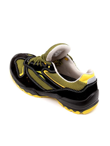 AirLight 367 Yellow-Black - Защитная рабочая обувь Талан от производителя с облегченный алюминиевым подноском  и антипрокольной стелькой - Фото-2 Talan
