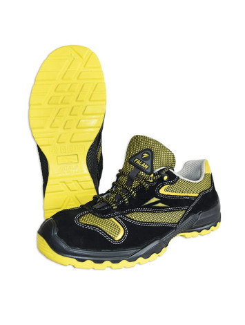 AirLight 367 Yellow-Black - Защитная рабочая обувь Талан от производителя с облегченный алюминиевым подноском  и антипрокольной стелькой - Фото-6 Talan