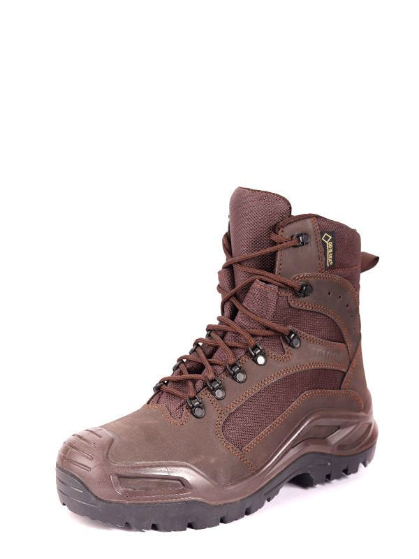 BRIZ GTX Brown 7 -Тактические берцы Талан с мембраной GORE-TEX, кожаным верхом и вставками Cordura®, спецобувь для охраны и силовых структур в Казахстане