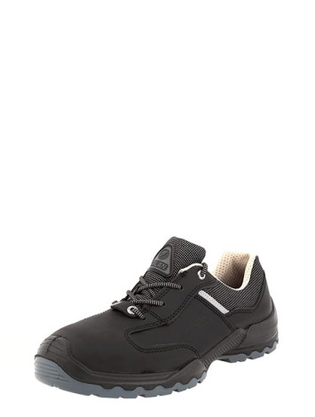 Защитные рабочие ботинки Talan Outdoor 368 Black с композитным носком 200 Дж и антипрокольной стелькой. Надёжная двухслойная подошва PU-TPU, класс защиты EN S3 SRC – купить в Казахстане от производителя - Фото-1 Talan